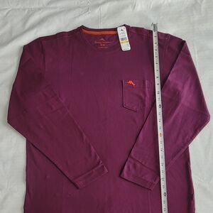 Tommy Bahama Men's Plum Long Sleeve Shirt